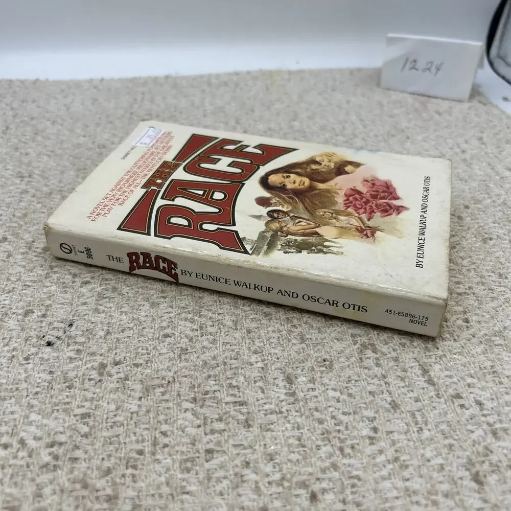 The Race by Eunice Walkup and Oscar Otis Paperback Signet Romance Adult 1973